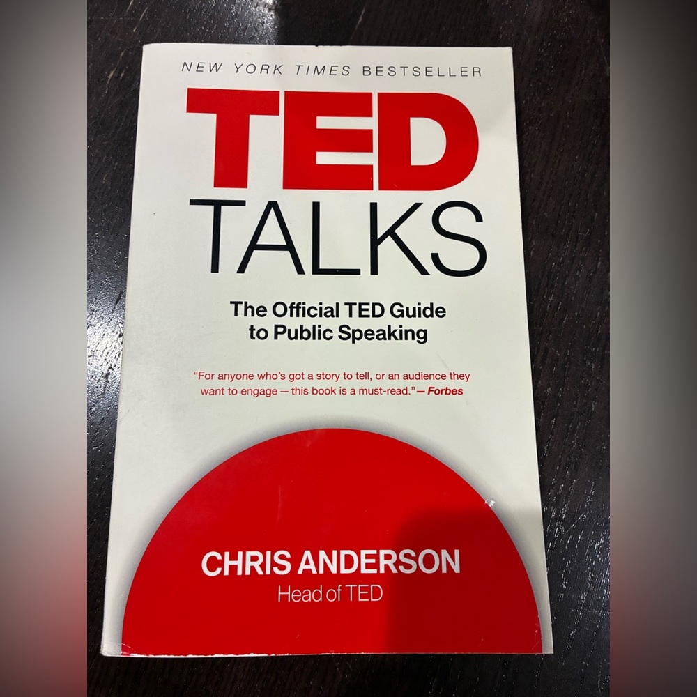 TED Talks Book by Chris Anderson